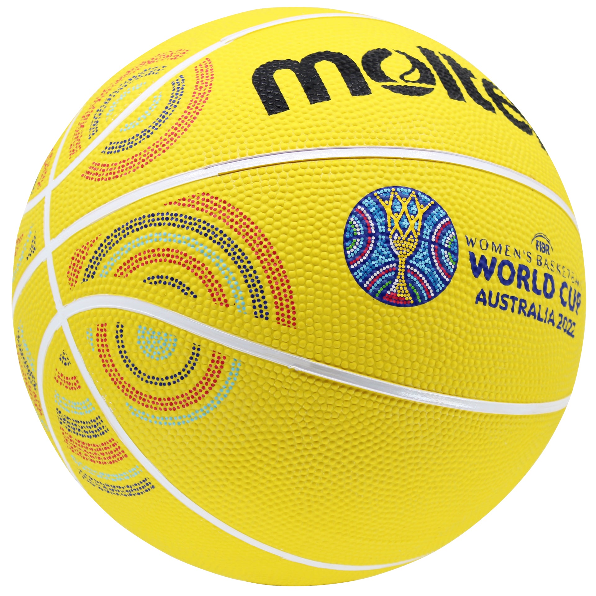 1550 Series Basketball - FIBA Women&#39;s Basketball World Cup 2022 Yellow Event Ball