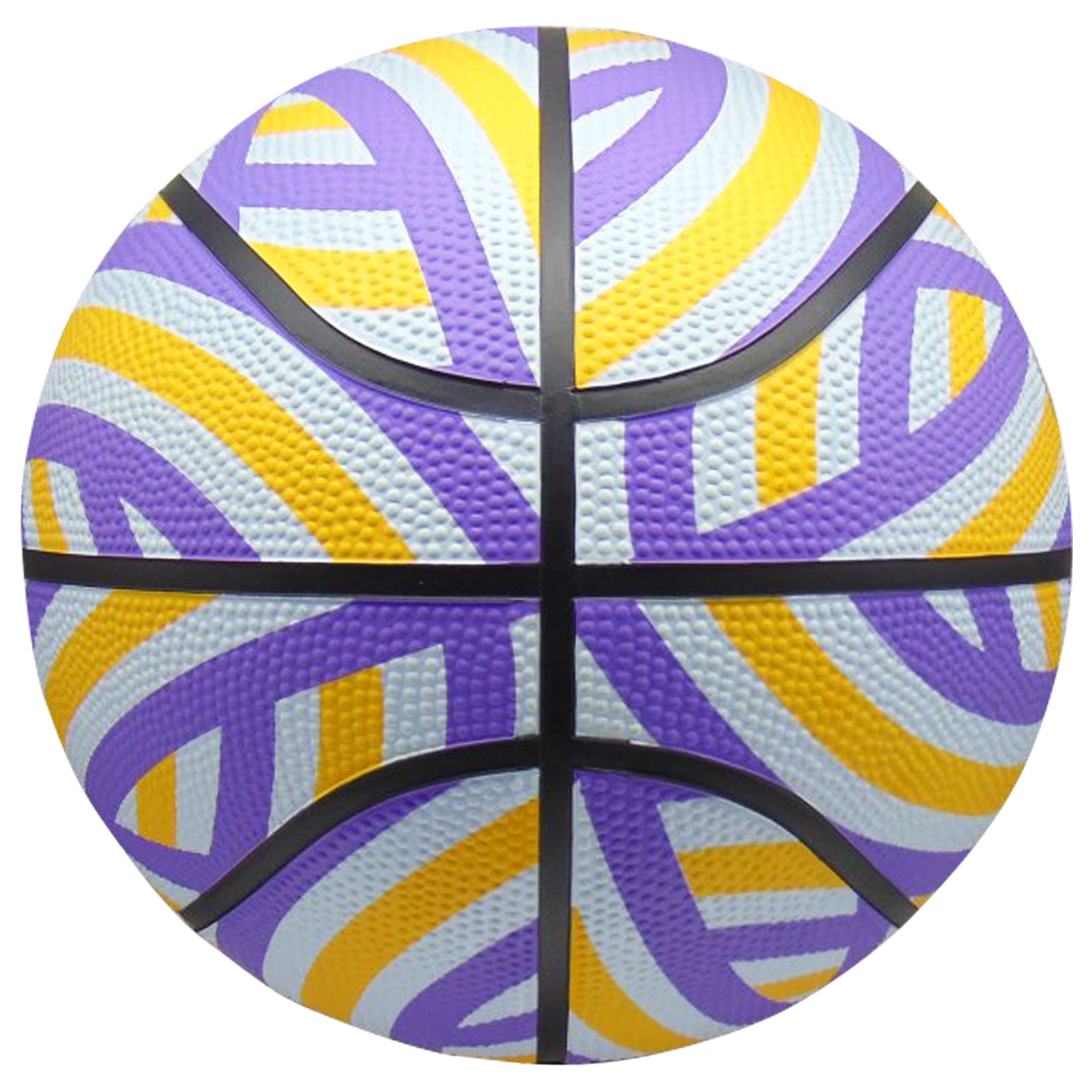 1602 Series Basketball - Violet/Yellow