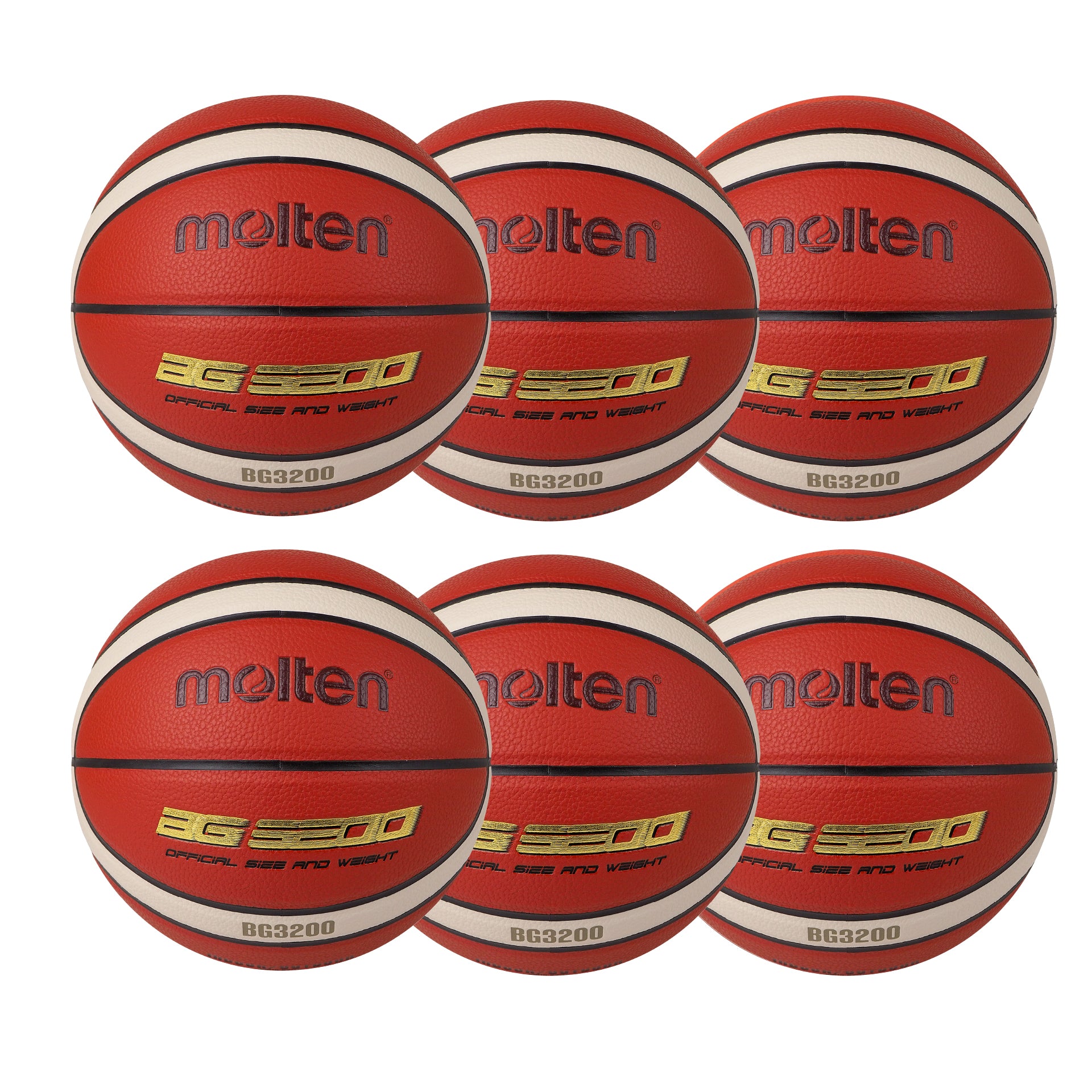 Molten Australia - BG3200 6 Series Ball Pack –
