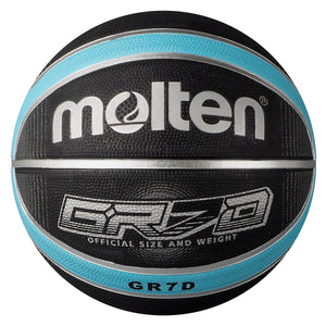 GRX Series Basketball - Black/Light Blue