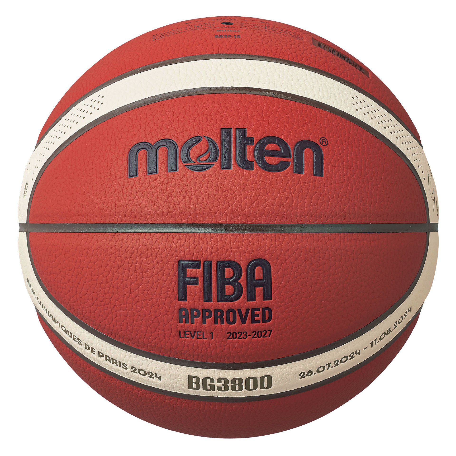 BG3800 Series Basketball - Olympic Games Paris 2024 Official Replica Ball