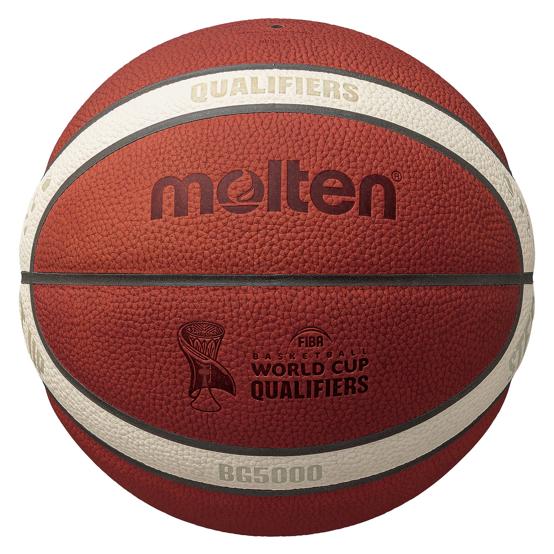 Molten BG5000 Ballon De Basketball Cuir Taille 7 FIBA Approuvé - Bicolore Officiel Compétition Panneau 12