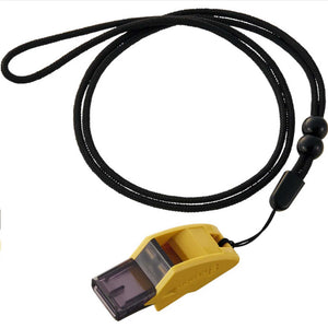 Dolfin Basketball Whistle with Lanyard - Gold