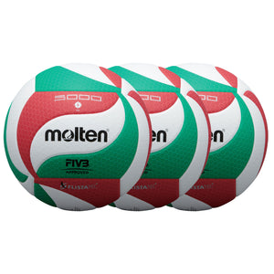 V5M5000 Indoor Volleyball - 3 Pack