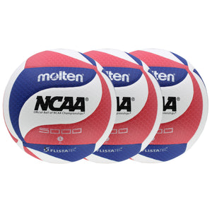V5M5000 NCAA® Indoor Volleyball - 3 Pack
