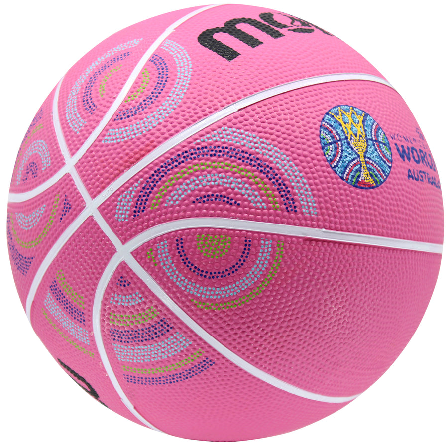 1550 Series Basketball - FIBA Women's Basketball World Cup 2022 Pink Event Ball