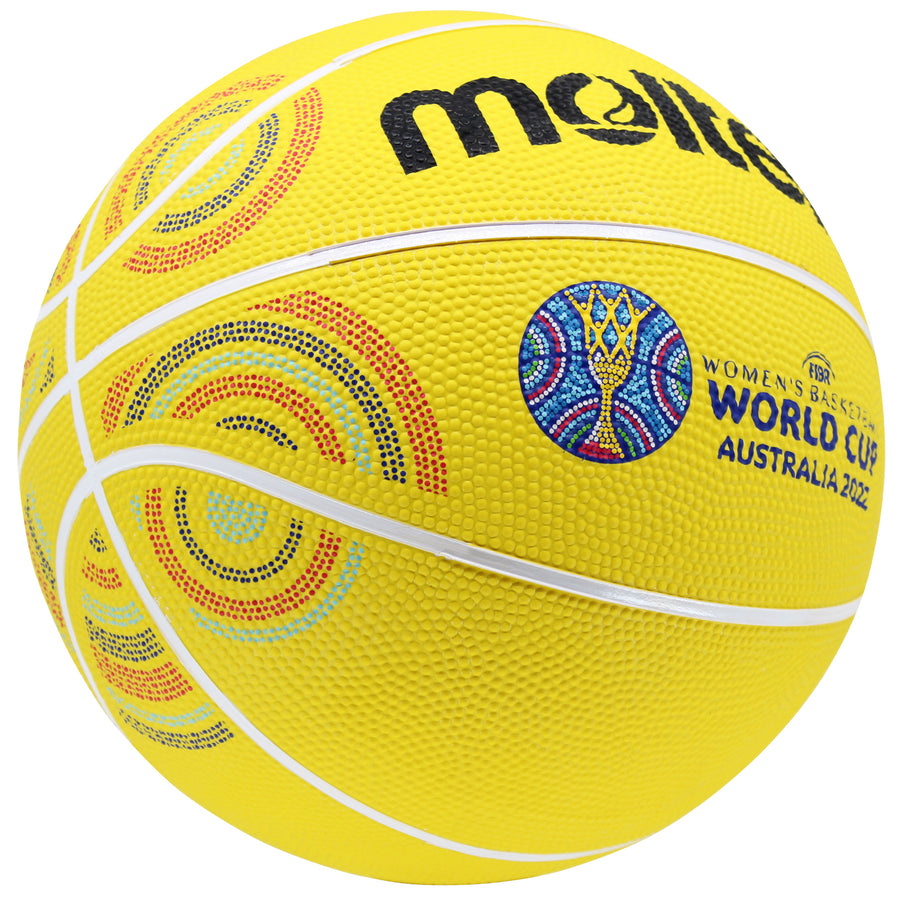1550 Series Basketball - FIBA Women's Basketball World Cup 2022 Yellow Event Ball