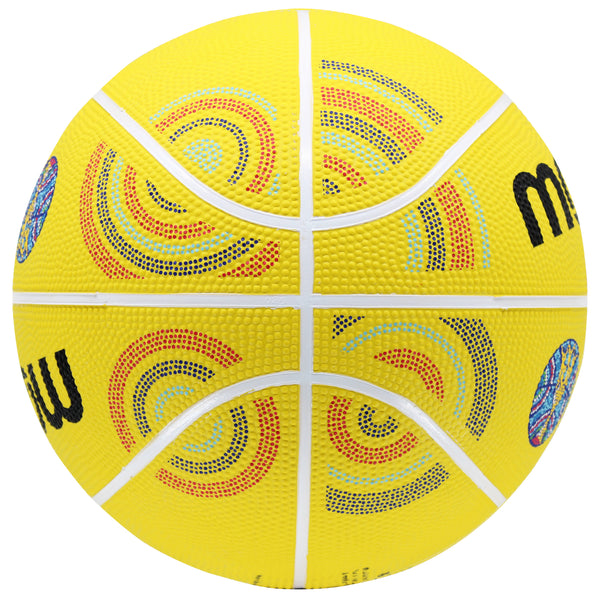 1550 Series Basketball - FIBA Women's Basketball World Cup 2022 Yellow Event Ball
