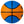BCR2 Series Basketball - Orange/Cyan