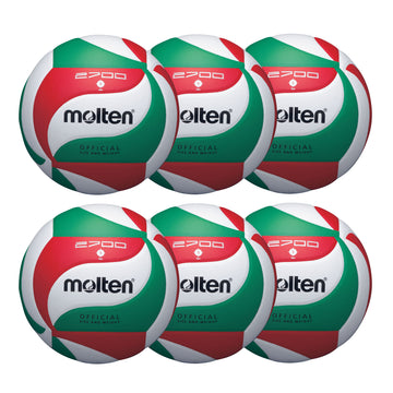 V5M2700 Indoor Volleyball - 6 Ball Pack