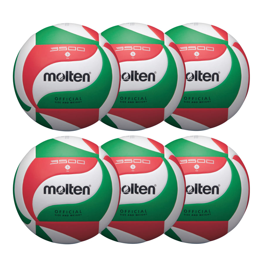 V5M3500 Indoor Volleyball - 6 Ball Pack