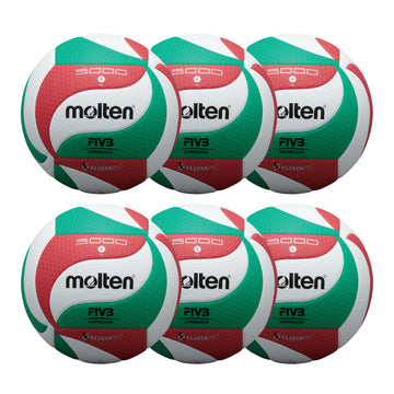 V5M5000 Indoor Volleyball - 6 Ball Pack